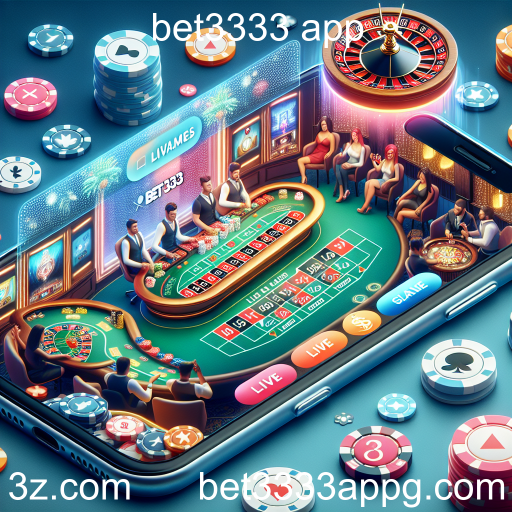 A Ascensão dos Jogos Ao Vivo no Bet3333 App